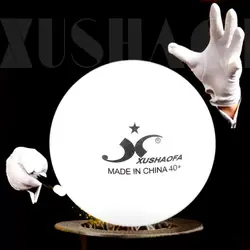 30/60 шары XuShaoFa настольный теннис шары Бесшовные 1 звезда 40 + новый материал XSF поли обучение ITTF утвержден пластик Пинг Понг Мяч
