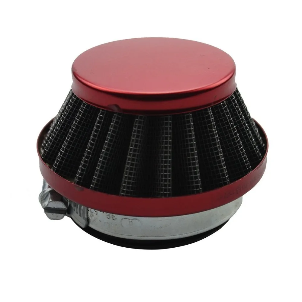 

GOOFIT 44mm Red Air Intake Filter Cleaner System for 2Stroke 47cc 49cc ATV Dirt Bike Go Kart Pit Bike 4Wheeler Quad Dune Buggy