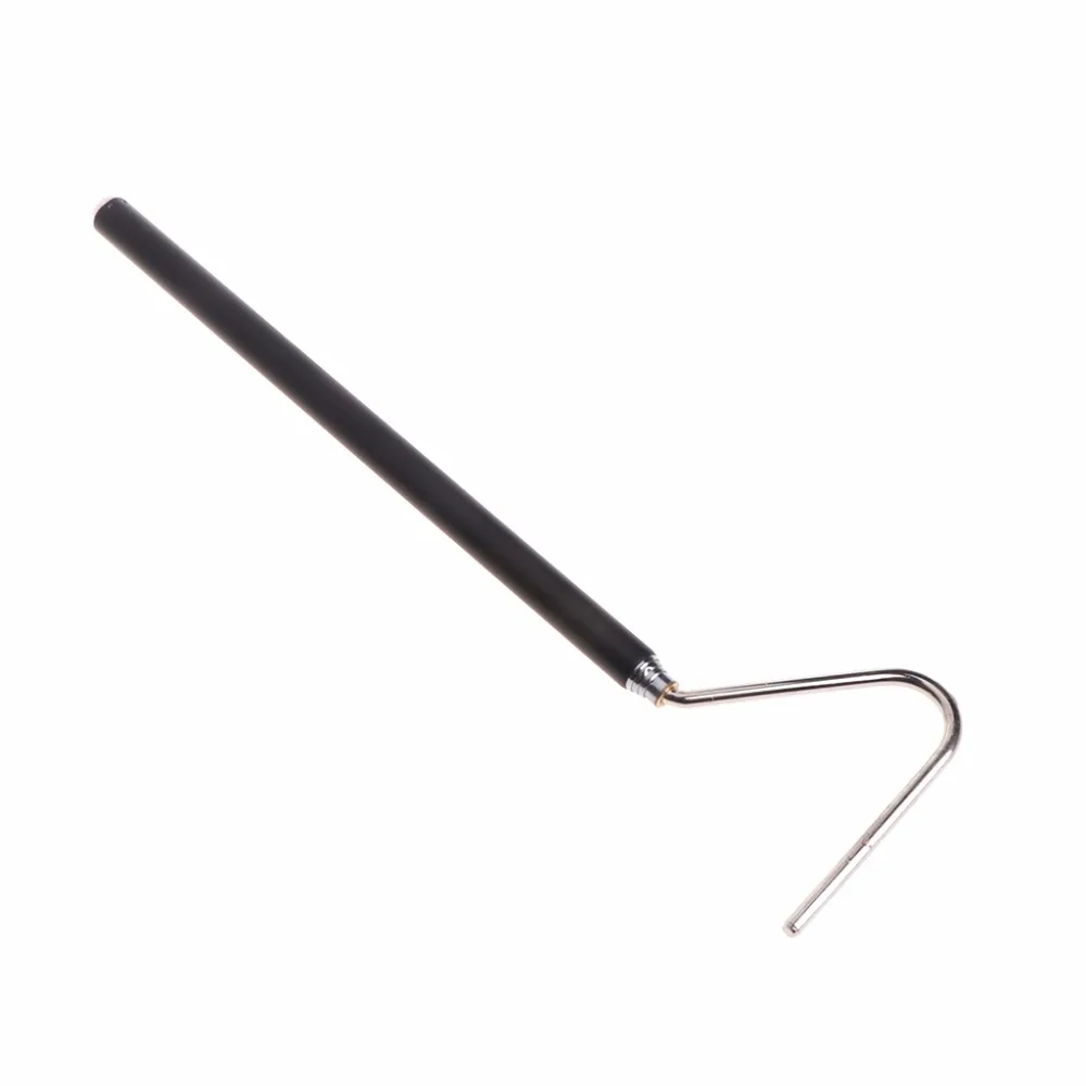 Snake Hook Stainless Steel Black Adjustable Long Handle Catching Tools Trap Tong Snake Repellent Pest Repeller C42