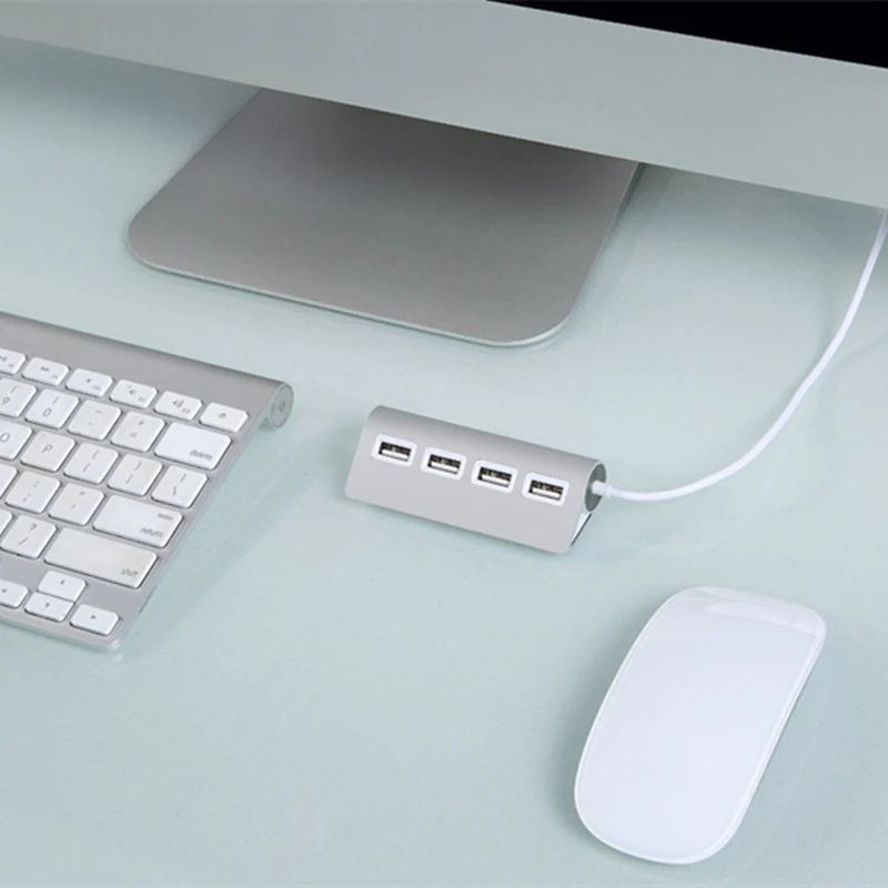 Multiprise usb 3 0 4 портовый мульти хаб адаптер адаптера Enchufe для Apple Mac пк ноутбуков