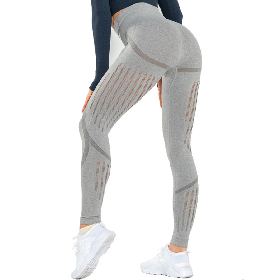 

Slim Fit Gym Energy Seamless Leggings Women Butt Lifting High Waisted Sports Leggings Fitness Tummy Control Yoga Pants