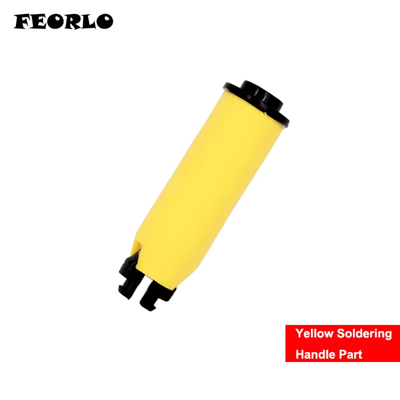 Feorlo 1 шт. желтый FM2028 паяльная ручка часть розетка рукав для Hakko FX951 T12 Железный