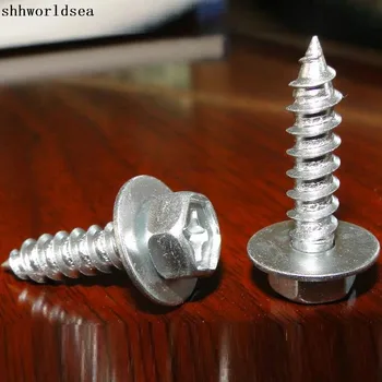 

shhworldsea auto metal bolts nut clip fastener for toyota