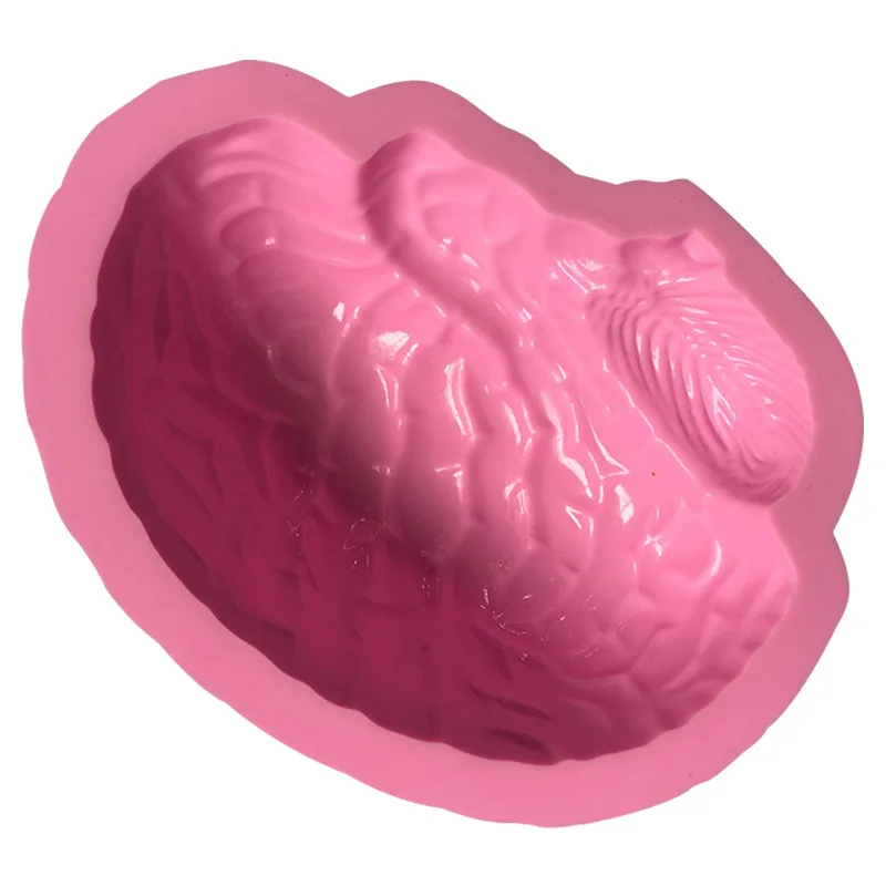 

Creative Brain modeling Silicone cake mould Birthday cake baking tray Christmas mold