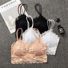 La MaxPa, новинка, кружевная майка на бретельках, топ, нижнее белье, Bralett, Женская майка, черный, белый, женский летний укороченный топ k904