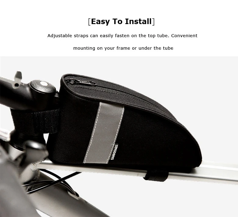 Sale 2018 Cycling 1L Bike Bicycle Front Frame Top Tube Bag Water Resistance MTB Bag Pannier Pouch Black 3 Sale 2018 Cycling 1L Bike Bicycle Front Frame Top Tube Bag Water Resistance MTB Bag Pannier Pouch Black 3