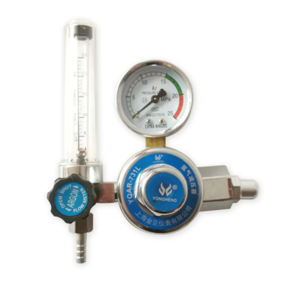 

Metal Welding Gas Argon CO2 Pressure Flow Meter Regulator Weld Gauge dropship