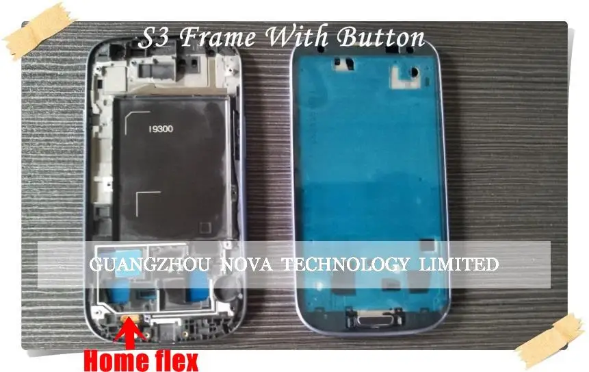 Novaphopat средняя рамка корпуса ЖК-дисплея для Samsung Galaxy S3 SIII gt i9300 I9305 сменная |
