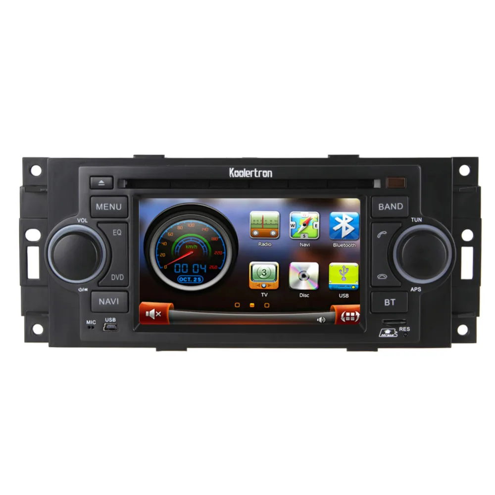Free 8g Map Koolertron 5" Car Radio Stereo Autoradio Dvd Gps Satnav For
