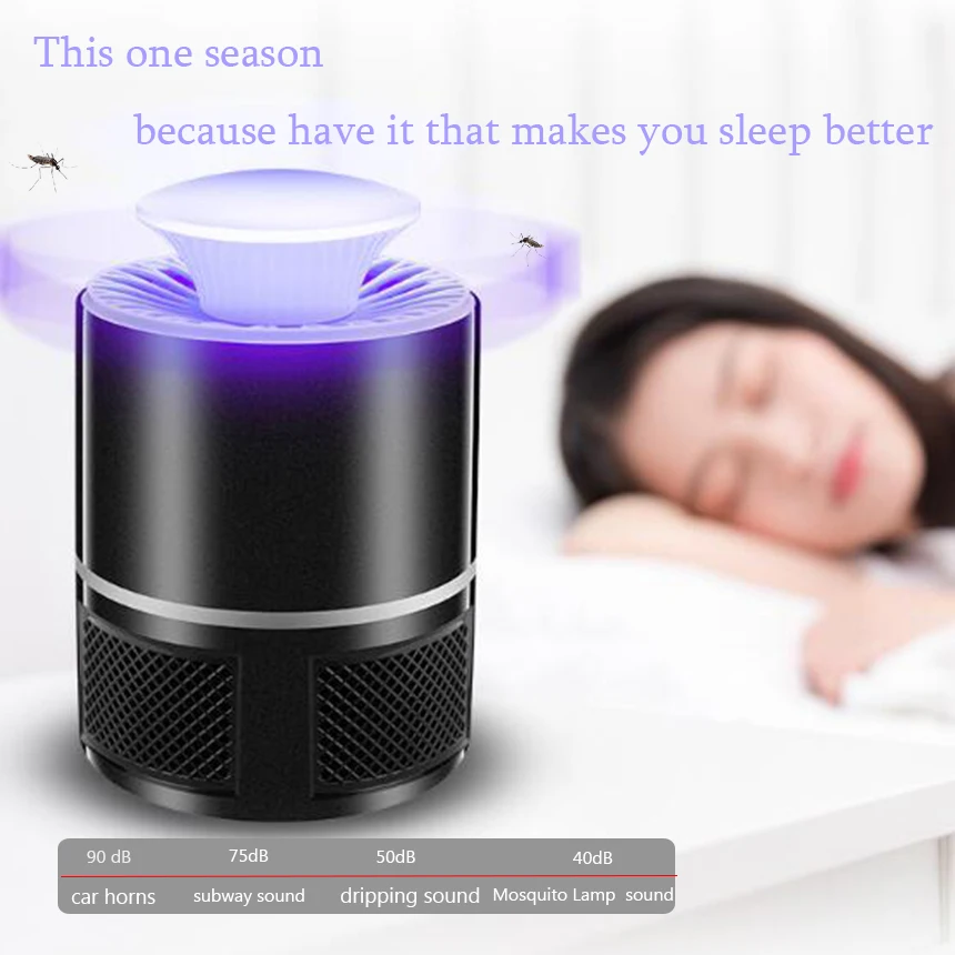 

Electric Mosquito Killer Lamp LED Bug Zapper Anti Mosquito Killer Lamp Insect Trap Lamp Killer Home Living Room Pest Control