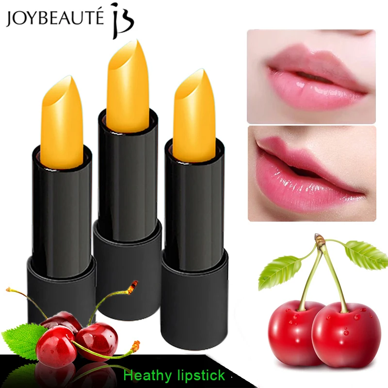 

Cherry Essence Health color change Lipstick Moisturizer Nutritious Long-lasting Lipbalm for Women Children