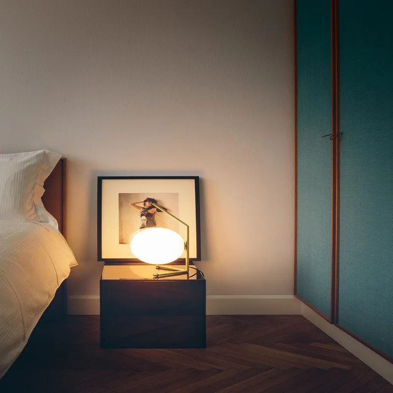  Star wish Modern nordic Glass ball table lights Retro Vintage desk Lamp E27 Loft for bedroom beside