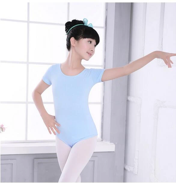 Términos de Ballet Manga Corta Camiseta Ajustado para Mujer