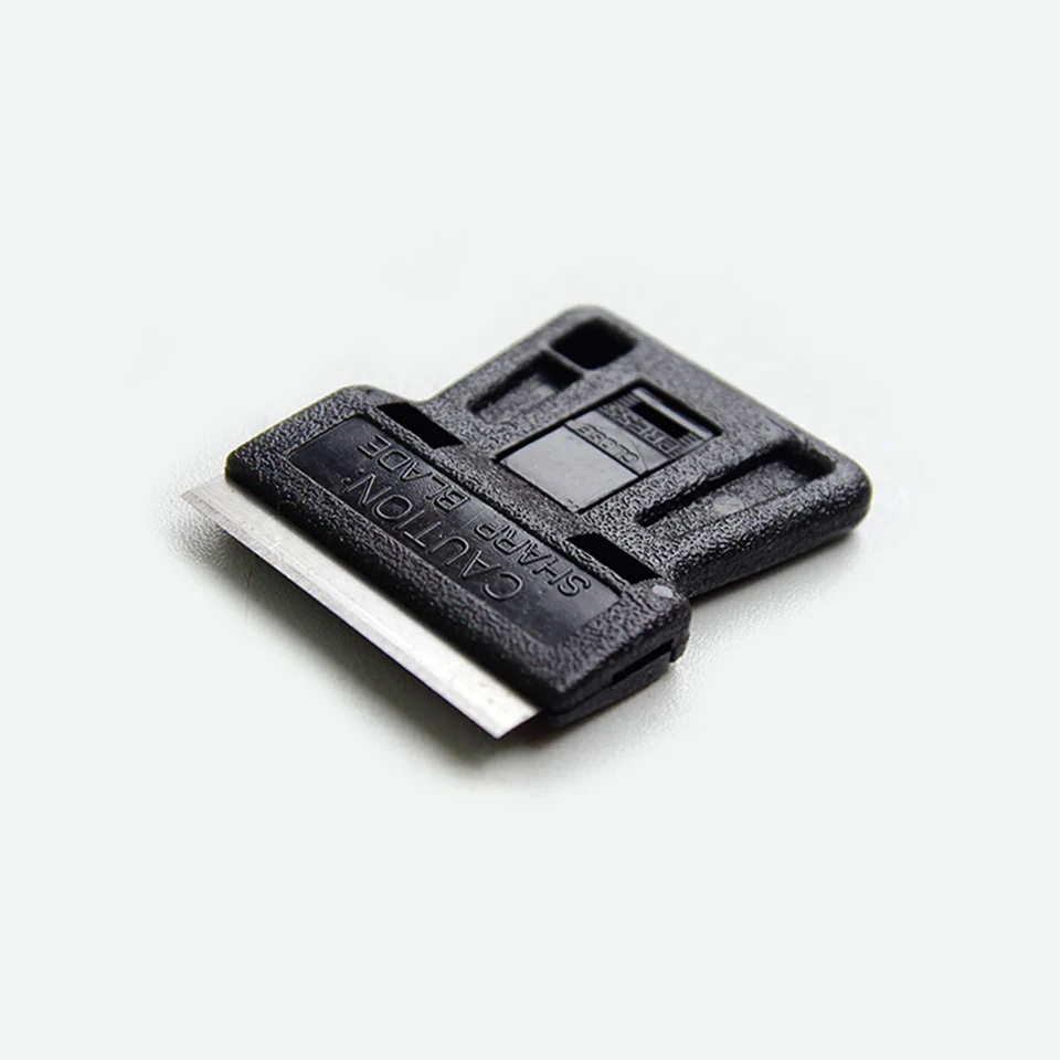 car wrap tool Mini Scraper Window Scraper black Blade Widget Mini Razor Blade grattoir Raspador MX