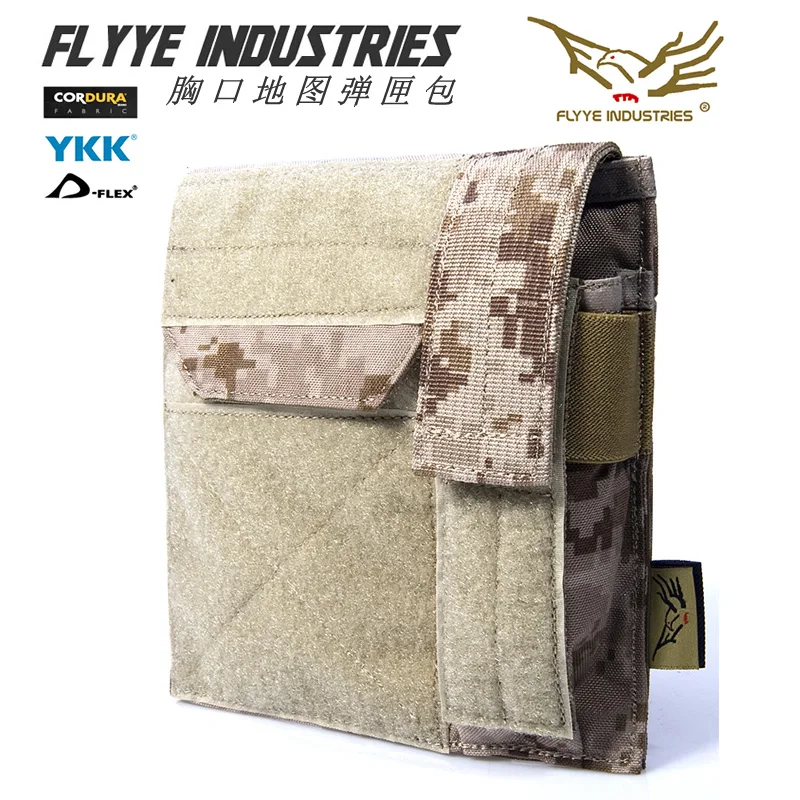 

FLYYE FY-PH-C020 Map Pack Chest Waist Pack Hiking Ride Tool Bag Flashlight Bag