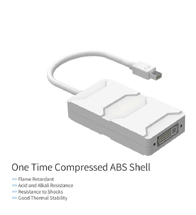 Snowkids VGA переключатель сплиттер мини DP к HDMI DVI I24 + 5 портов для Macbook hp Dell Chromebook порты