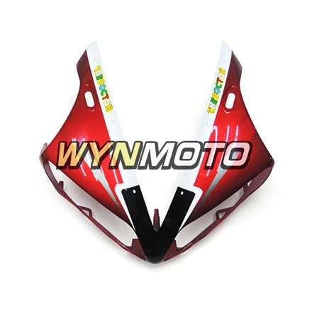 Полный комплект обтекателей для Yamaha YZF1000 R1 год 2004-2006 04 05 06 инъекций ABS пластик мотоциклетные темно-красный, белый кузов Новый