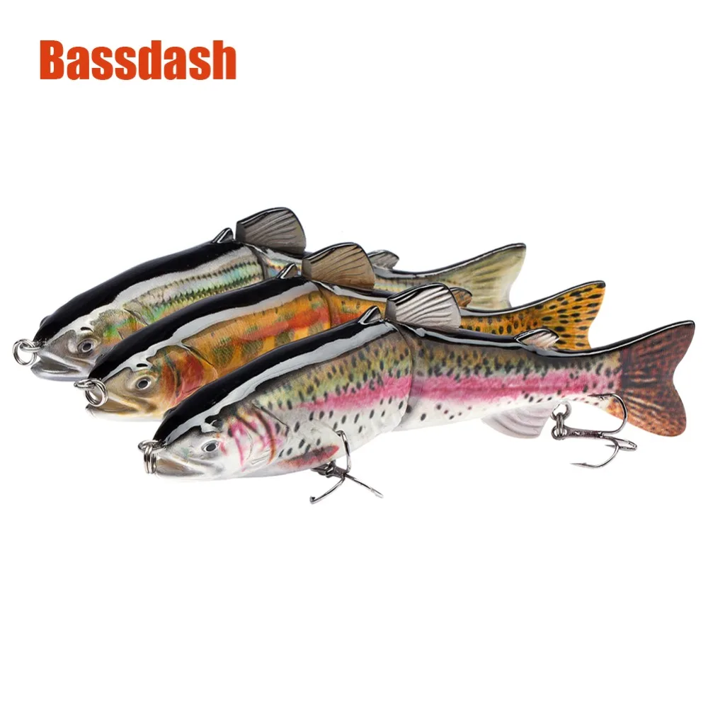 Bassdash Swimbaits Crankbaits Glide Baits Hard Trout Lure for