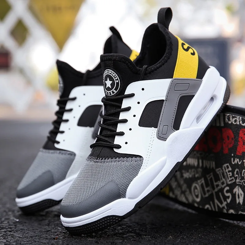 

Mens Shoes Running Adult Sport Breathable Autumn Summer Trainers Mesh Lovers Air Huaraching City Sport Shoes Original Sneakers