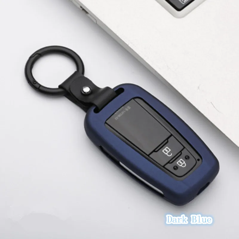 Zinc Alloy Car Key Cover Case for Toyota CHR C HR Camry Prius Prado 2016 2018 2 3 Buttons Remote ...