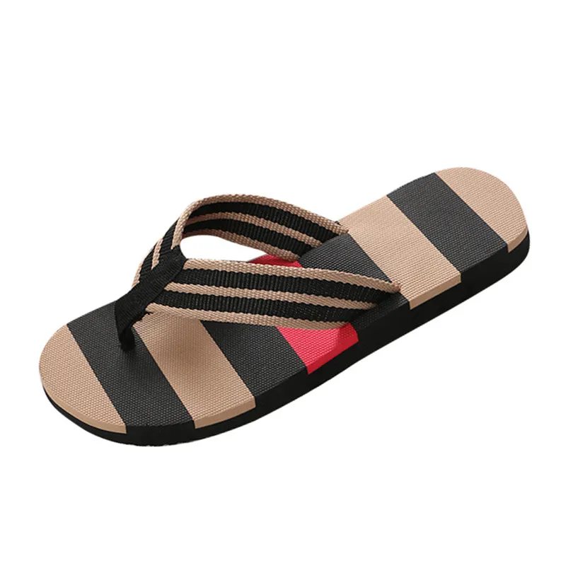 

SIKETU Men Summer Shoes Mixed Colors Sandals Male Slipper Indoor Or Outdoor Flip Flops Beach Shoes Flat Sandals A30