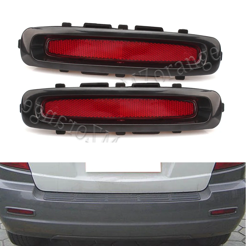 Tanie Samochód czerwony ogon tylny zderzak lampa Reflertor światła hamowania tylne światła przeciwmgielne dla Kia Sorento 2.4 3.5 Car styling 2004 2005 2006 2007 2008