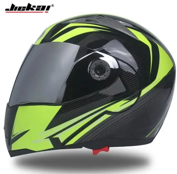 Двойной объектив шлем мотоциклетный шлем флип мотоциклетный шлем DOT утвержден - Цвет: 21