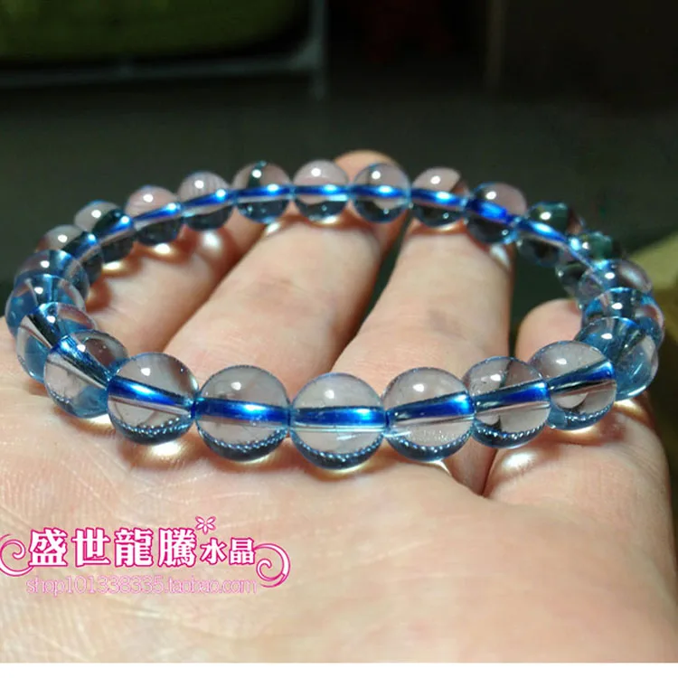 

Lansdowne natural topaz stone bracelet aquamarine bracelet 2014