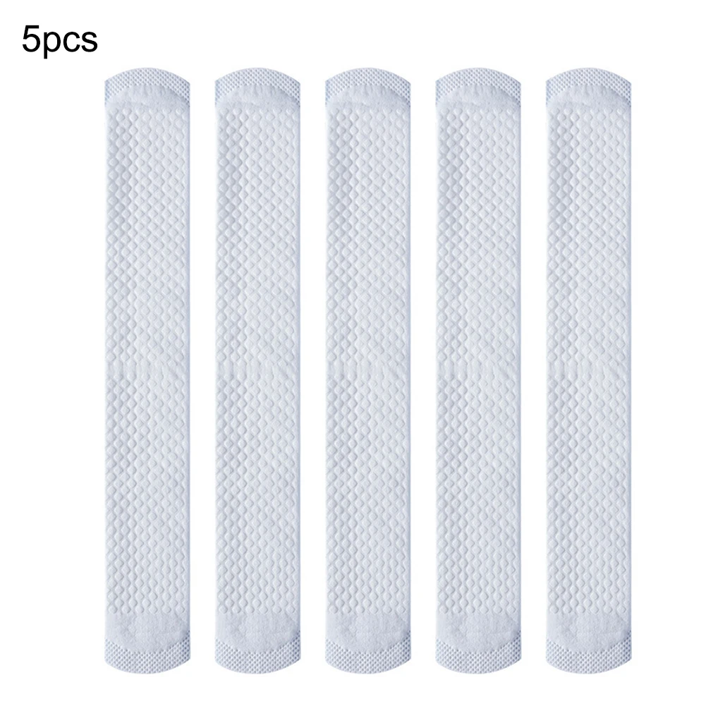 

5pcs Collar Protector Sweat Pads For Women Men Disposable Collar Absorbing Sweat Pads Self-Adhesive Neck Liner Pads