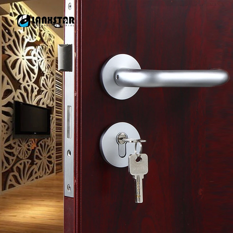 Factory Direct Supply E Aluminum Lockbody Interior Door Handle Factory Direct Supply E Aluminum Lockbody Interior Door Handle Split Lock Hardware Accessories Room In Locks From Home Improvement On