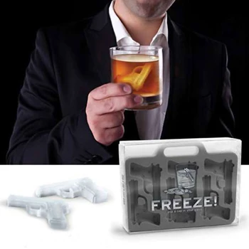 

Chuangqi combination Pistol ice mold + bullet ice mold, ice cube tray ice box