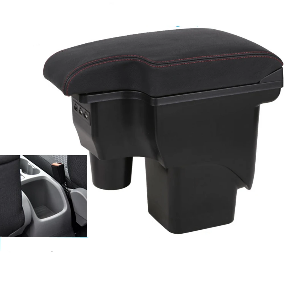  Para Ford Focus mk2 reposabrazos caja de almacenamiento de la consola del centro del coche mk2 prod