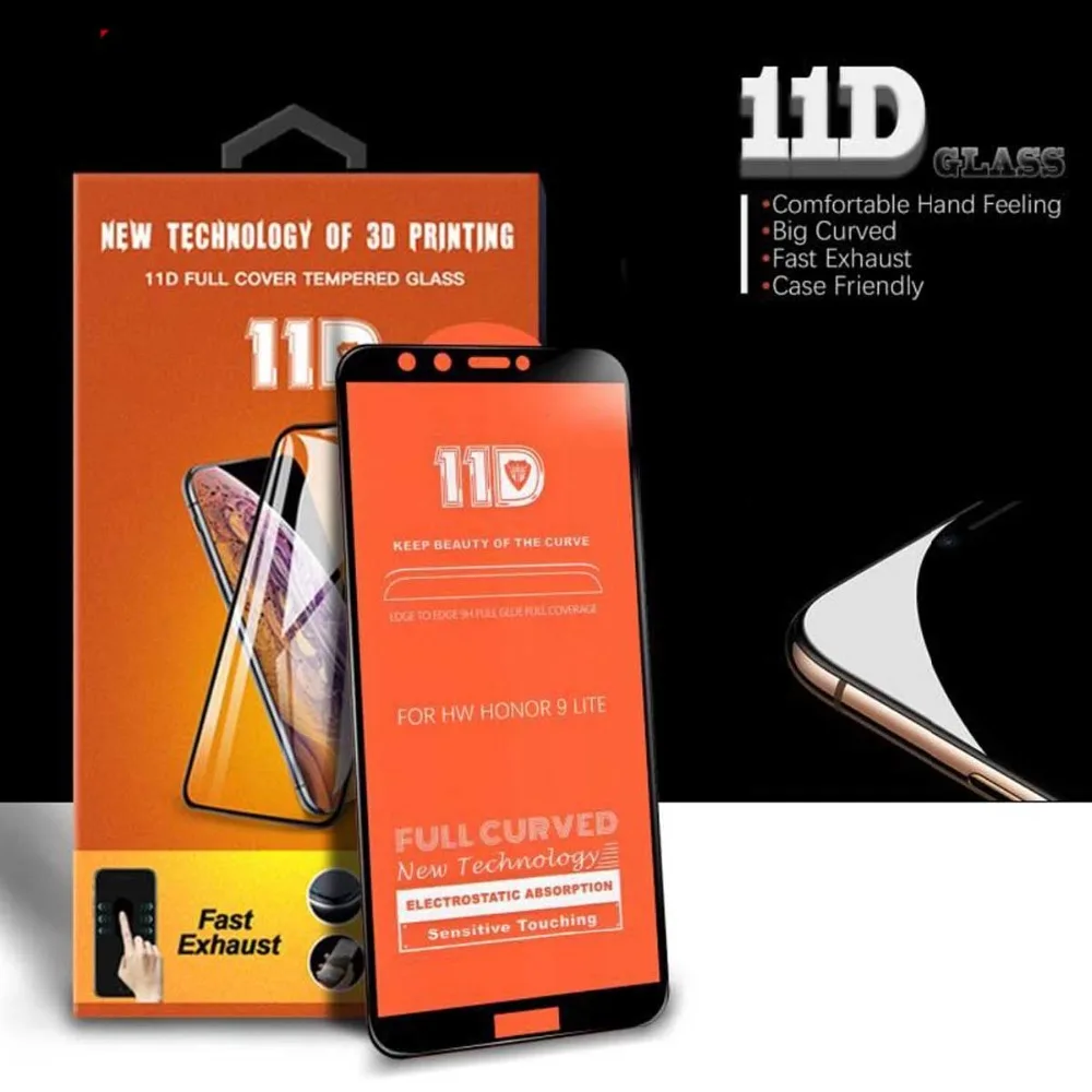 MAIJIEKE 11D изогнутое полное покрытие из закаленного стекла предназначенное для Huawei