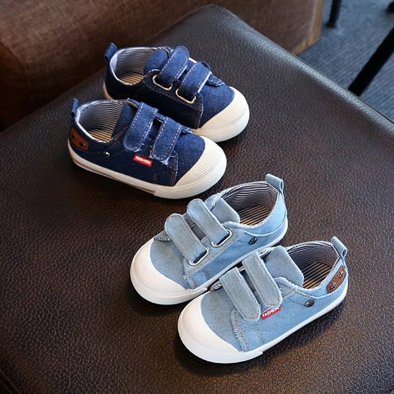 Toddler Baby Kids Denim Canvas Shoes Slip resistant Casual Toddler Baby Kids Denim Canvas Shoes Slip resistant Casual