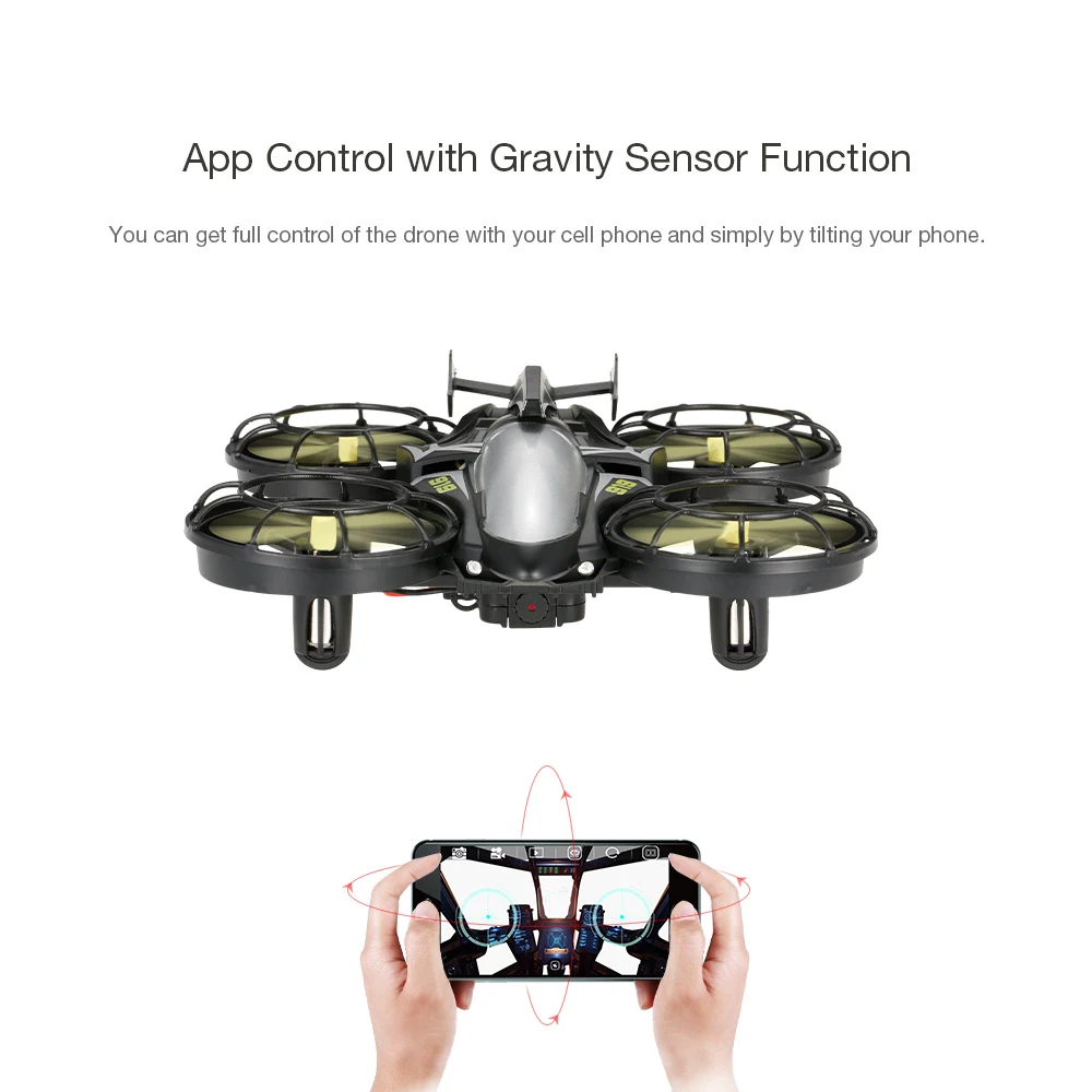 FY919 2,4G 480 P камера Квадрокоптер WiFi fpv оптическое позиционирование потока Профессиональный беспилотник удержание высоты g-сенсор RC Дрон Квадрокоптер