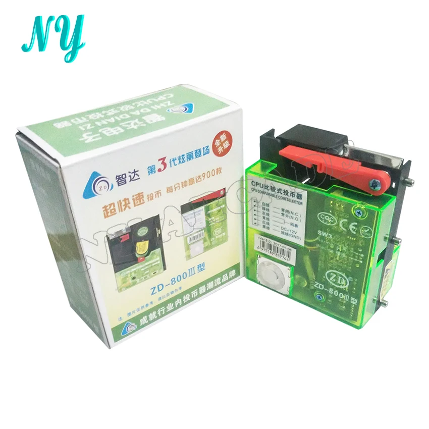 

CPU Comparable Vetical Coin Acceptor Drop Insert Coin selector Of Arcade Parts single coin or token selecter suitable euro peso