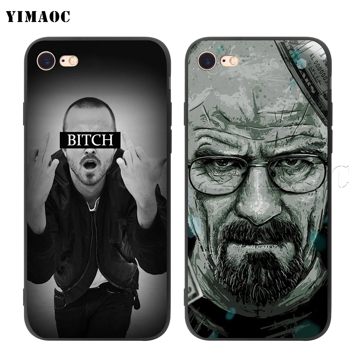 Силиконовый мягкий чехол YIMAOC Heisenberg Breaking Bad для iPhone 11 Pro XS Max XR X 8 7 6 6S Plus 5 5S SE