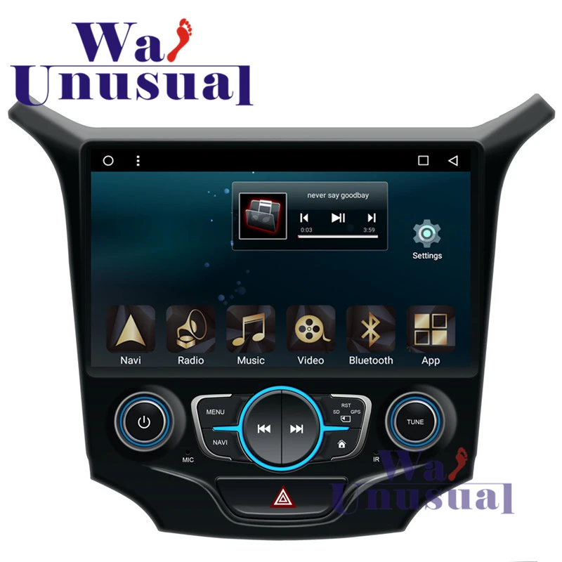 Perfect Autoradio Octa Core 9" Android 8.1 Car GPS Navigation Radio Multimedia Player For Chevrolet CRUZE 2015 Stereo With BT WIFI  Maps 1