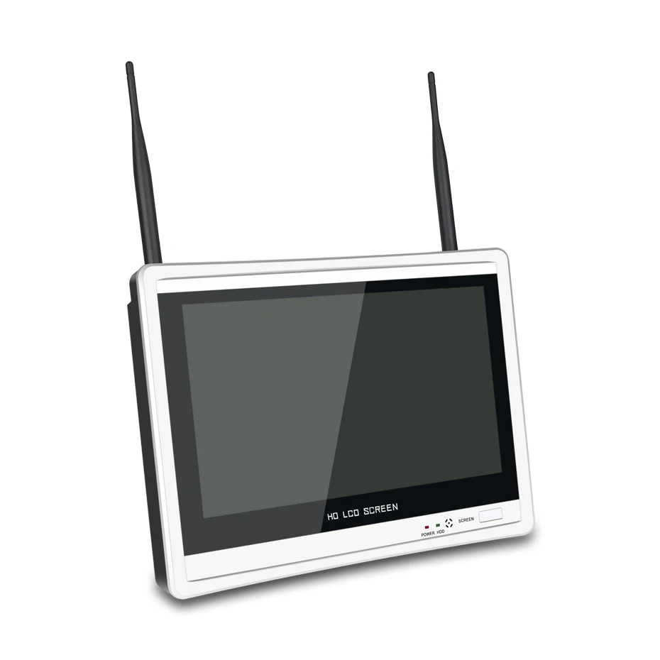 SmartYIBA приложение wifi удаленные беспроводные наборы NVR 8CH 960P камера система наблюдения с 1" ЖК-экраном видео 8 воспроизведение в режиме реального времени