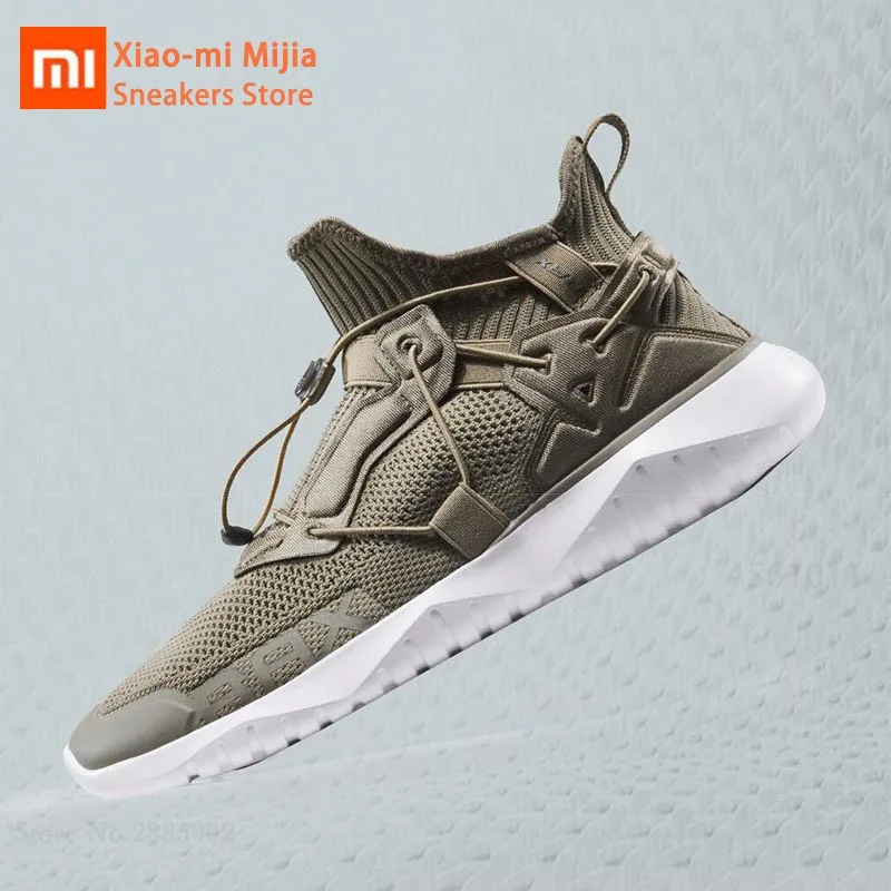 Xiaomi Mijia Летающий тканый Легкий бег 3D Демпфирование EVA цельная мягкая высокая