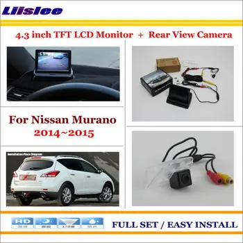 

Auto Camera For Nissan Murano 2014-2015 Auto Rear View Camera Back Up 4.3" LCD Monitor Parking Assistance System