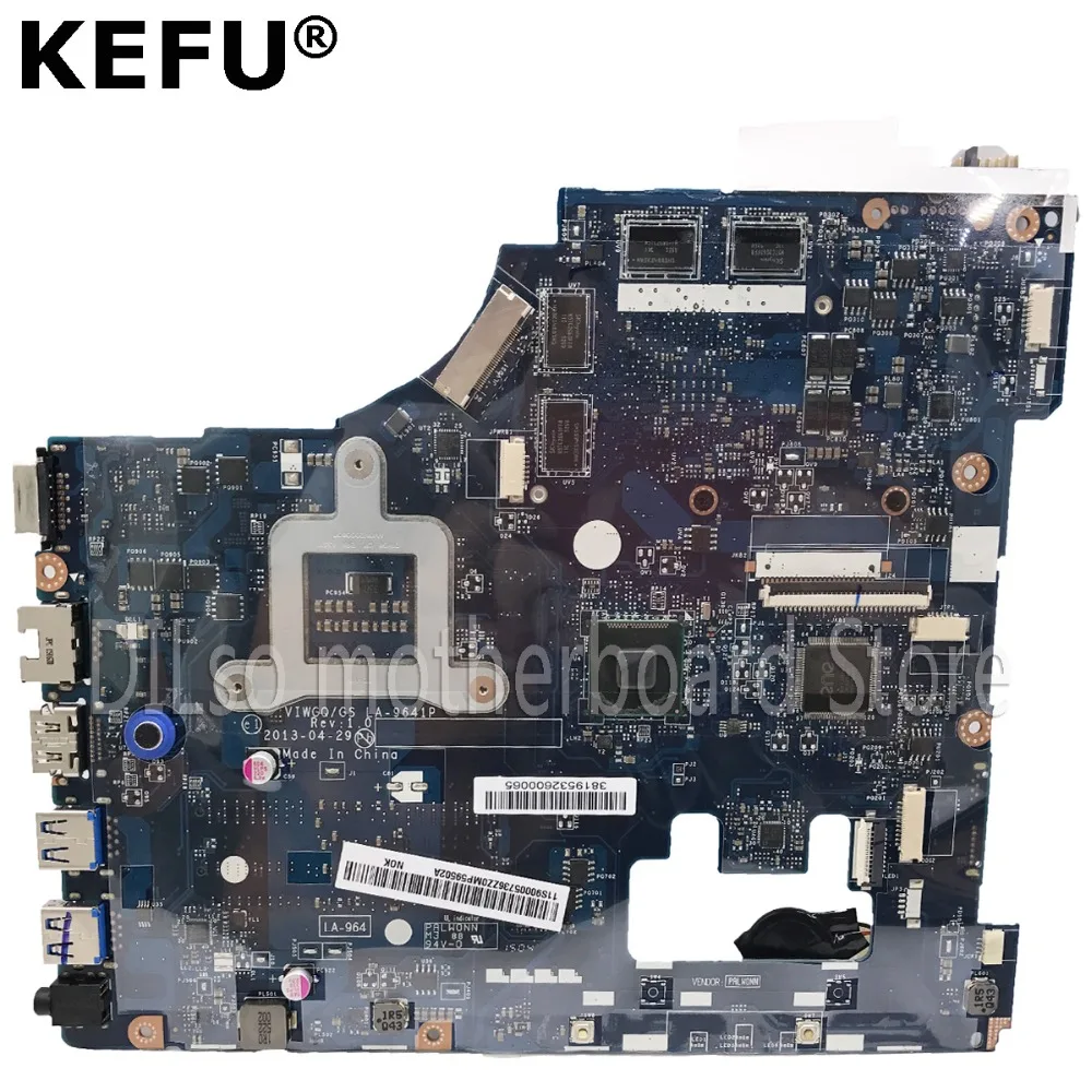 KEFU G510 для lenovo G510, материнская плата для lenovo VIWGQGS LA-9641P, материнская плата для ноутбука, 8 видеочипов, 2 Гб, тест,, работа