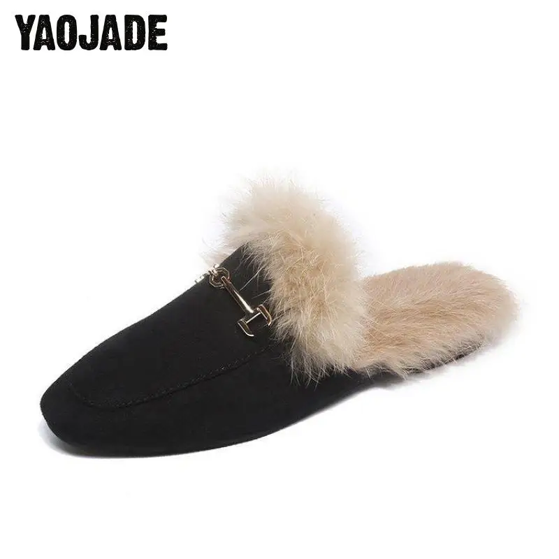 

Autumn And Winter 2018 Fashion Flat Bottom Low Help Casual Lady's Cotton Slippers High Quality Soft And Comfortable Slippers