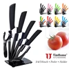 high quality Timhome ceramic knife set kitchen chefs knives set 6