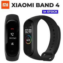Оригинал 2019 новейший Xiaomi mi Band 4 Smart mi band 4 браслет сердечного ритма фитнес 135 мАч цветной экран Bluetooth 5,0