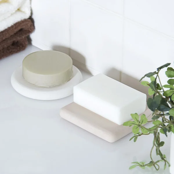 Delite Handmade Water Absorbent Soap Dish Keep Your Soap Drying, Easy To Clean Soap Holder, Soap