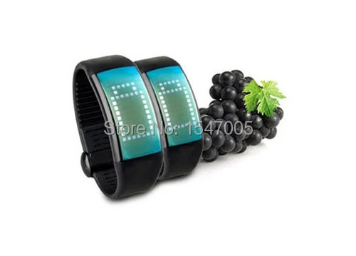 LED wristband 3D pedometer smart bracelet calorie calculator with 8GB flash memory user defined signature wrist watch |