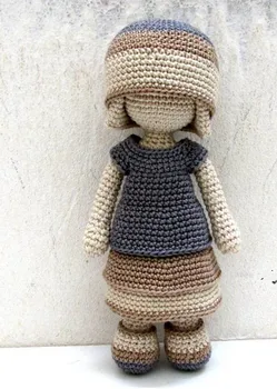 

crochet toys amigurumi doll girl model number XC041013