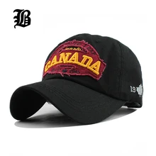 [FLB] бренд Канада письмо хлопок вышивка бейсбольные шапки снепбеки для мужчин wo мужская шапка для отдыха F228