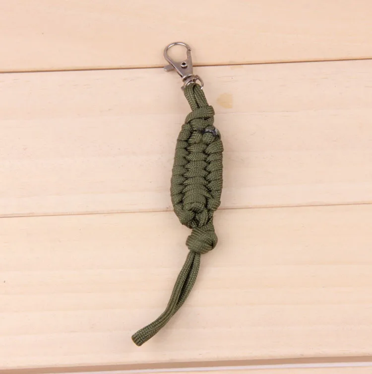 Paracord Keychain Parachute Cord Emergency Survival Key Chainin